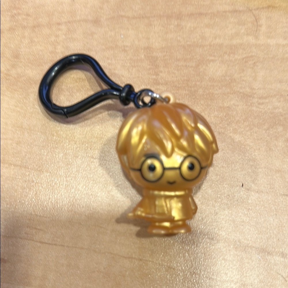 Golden Harry Potter With Wand Harry Potter